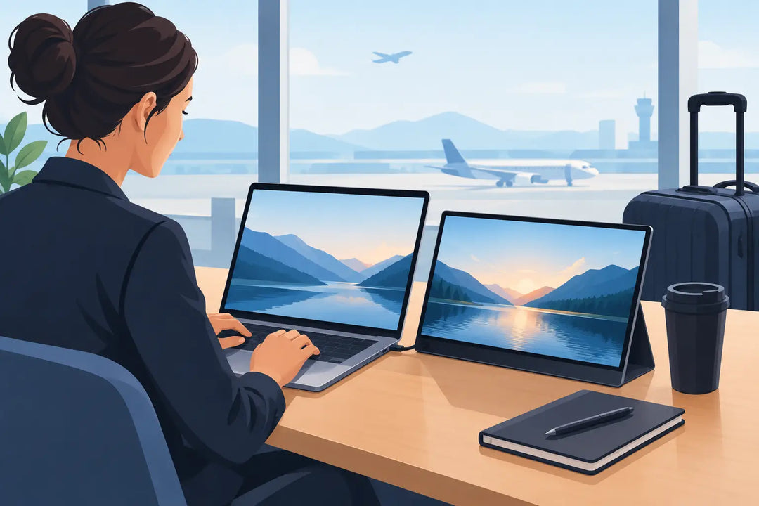 Beste portable skjerm for reise og arbeid
