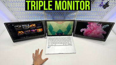 Boosting Employee Productivity: The Role of Trio3Tech's Portable Monitors