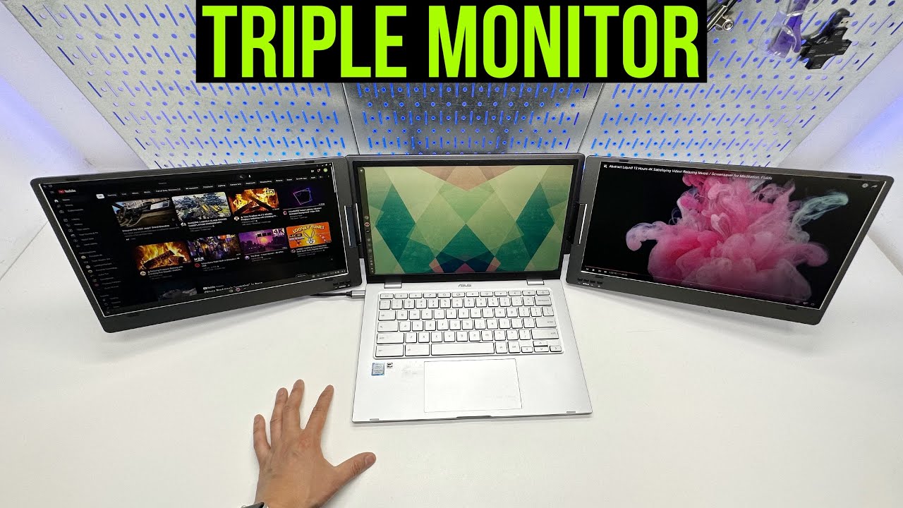 Boosting Employee Productivity with Trio3Tech's Portable Monitors