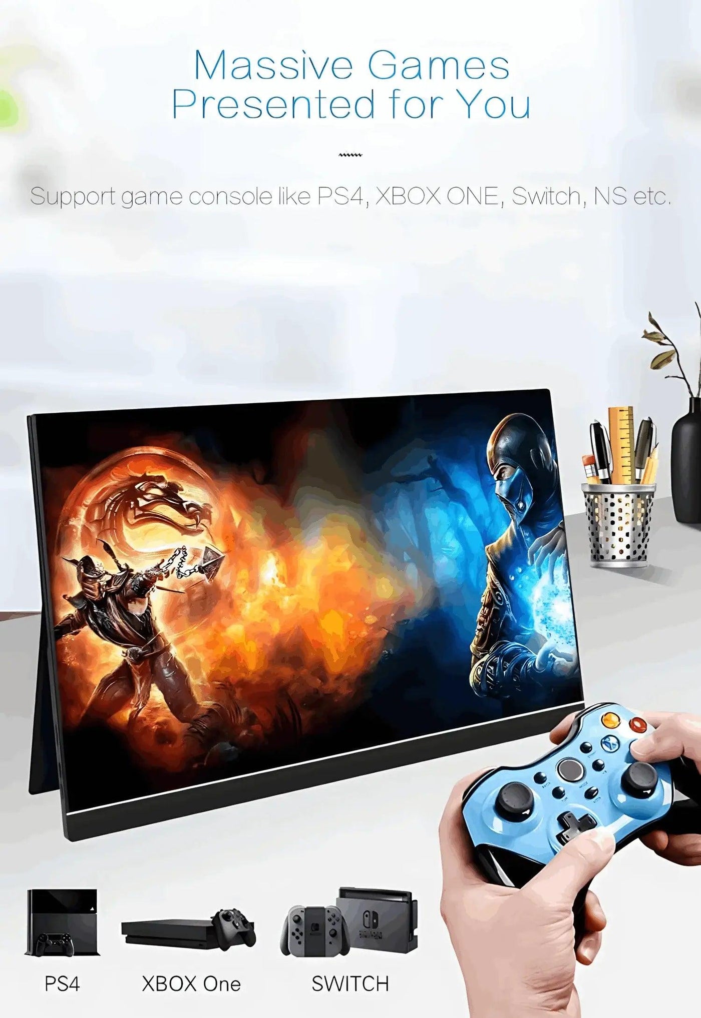 Portable Triple Screen Monitor for Laptop | Tri-Screen Extender