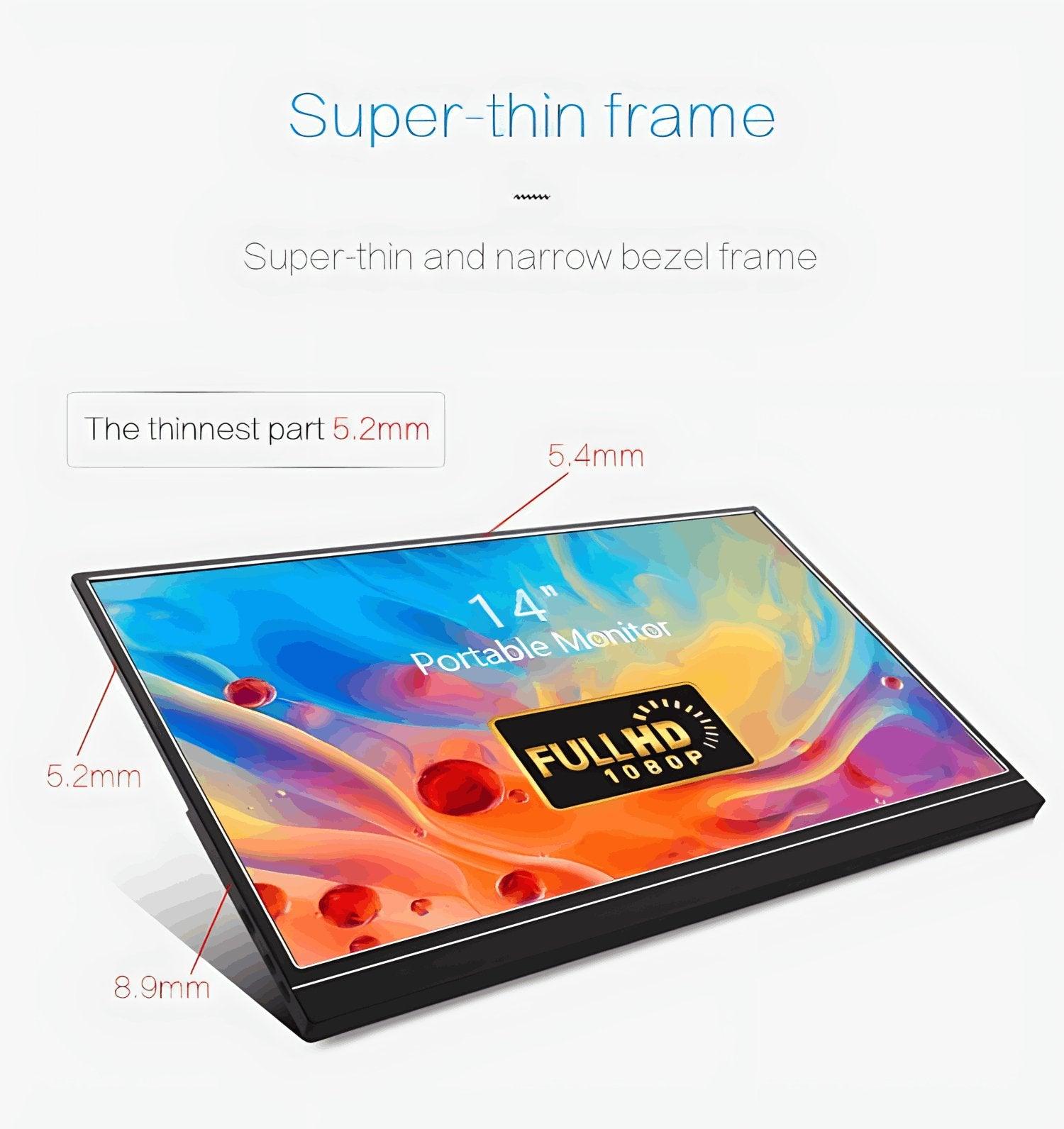 Portable Triple Screen Monitor for Laptop | Tri-Screen Extender