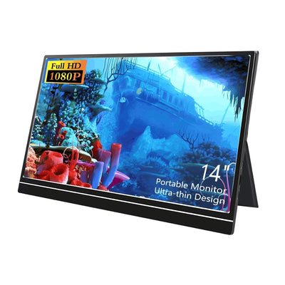 14'' Portable Monitor For Laptop - trio3tech